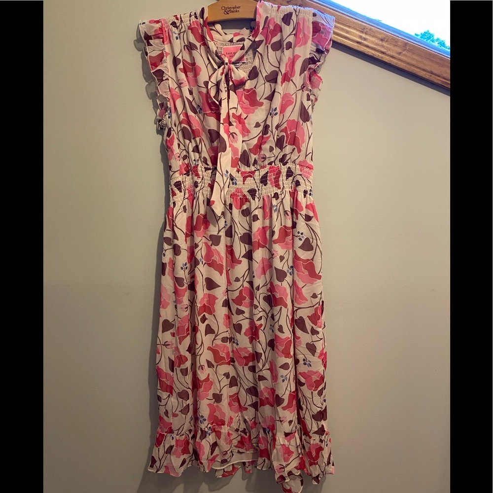 Kate Spade Nouveau Bloom smocked dress